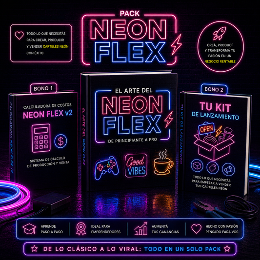 Carteleria Neon Flex